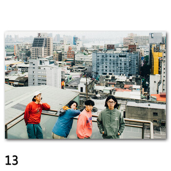 狼天影decajoins海报墙贴画灰矮星摇滚乐队音乐酒吧琴行贴纸可来图