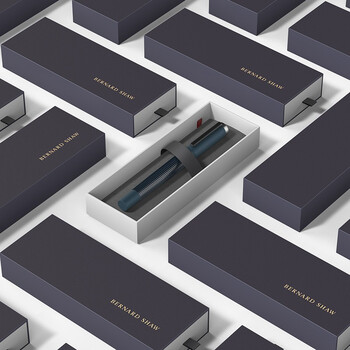 萧伯纳(Bernard Shaw)【热门商品】【礼物】宝珠笔高端轻奢【灯塔】爱琴蓝单支礼盒装高档商务办公签字男物女伴手礼赠 萧伯纳(Bernard Shaw)【热门商品】【礼物】宝珠笔高端轻奢【灯塔】爱琴蓝单支礼盒装高档商务办公签字男物女伴手礼赠