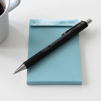 STALOGY 低粘度油性圆珠签字笔手账笔 0.7mm黑色笔杆