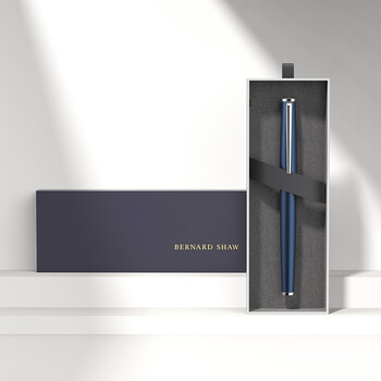 萧伯纳（Bernard Shaw）【热门商品】【礼物】宝珠笔高端轻奢【星耀】夜幕蓝单支礼盒装高档商务办公签字男物女伴手礼赠