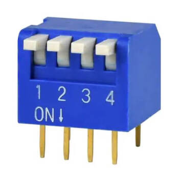 CUI Devices 拨码开关 DS02C-254-1L-04BE