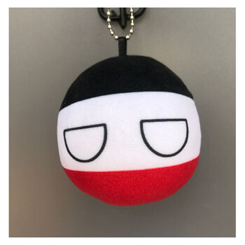 波兰球波兰球球毛绒团子公仔抱枕中国苏联俄罗斯英国美国法国08点德二