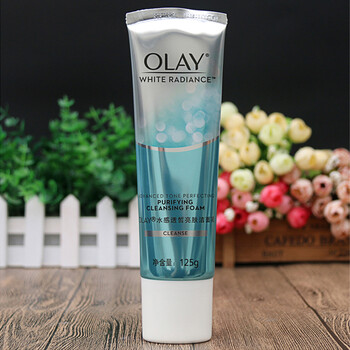 玉兰油水感透皙亮肤洁面乳125g深层清洁毛孔补水保湿泡沫洗面奶女