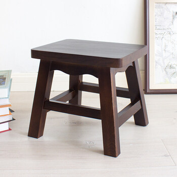 海澳德实木小方凳客厅木凳小凳原木小凳子家用小矮凳木头凳子实木方登