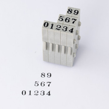 旗牌(Shachihata)Artline 财务日期数字符号拼接组合印章套装 17字粒 11.9*9.3mm 0号 EGRN-48M 旗牌(Shachihata)Artline 财务日期数字符号拼接组合印章套装 17字粒 11.9*9.3mm 0号 EGRN-48M