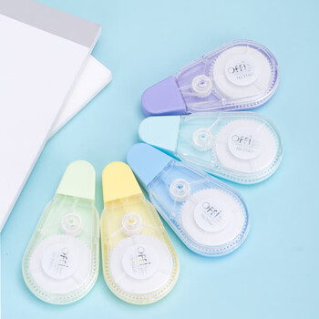 得力（deli）(deli)100米马卡龙顺滑修正带 不易断带改正带 流畅不卡带涂改带  5只装修正带 