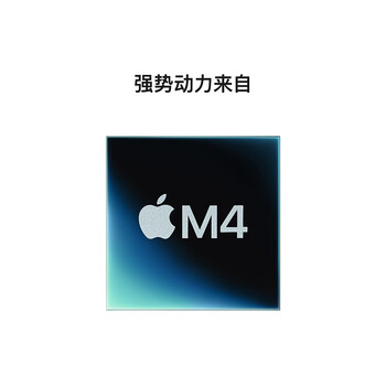 Apple AI电脑 2024Macmini主机M4银色(10+10核)24G 512G 10Gb以太网台式电脑主机Z1JX00026【企业专享】