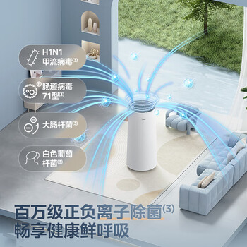 美的（Midea）24升小海绵除湿机 客厅卧室抽湿机 WIFI智控 正负离子除菌 梅雨季家用65㎡轻音除湿器CF24BD/N7-DY