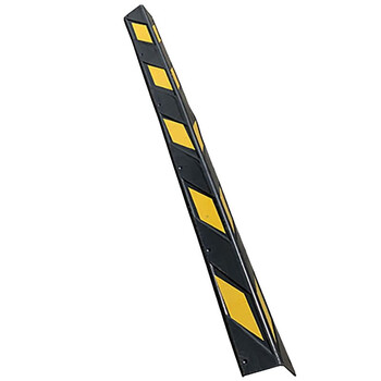 地下车库防撞警示条保护交通圆柱包边条防撞条60cmeva直角护角蓝色