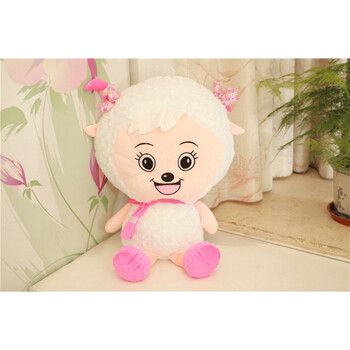 抱枕毛绒玩具懒洋洋美羊羊布娃娃大号公仔儿童美羊羊80厘米