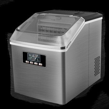 hicon制冰机25kg商用奶茶店小型家用酒吧方冰块制作机器弭黎 30公斤