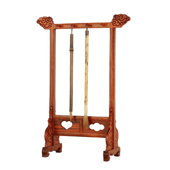 【全网低价】弘梅祥云龙头红木毛笔架 笔挂实木多功能学生8针毛笔挂 文房四宝毛笔书法用毛笔架子 【全网低价】弘梅祥云龙头红木毛笔架 笔挂实木多功能学生8针毛笔挂 文房四宝毛笔书法用毛笔架子