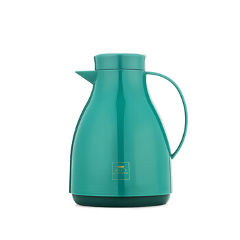 WORLD KITCHEN 康宁绿欣美佳杯壶四件组 玻璃红胆 304不锈钢 WK-LXMJ4/KZ/GR