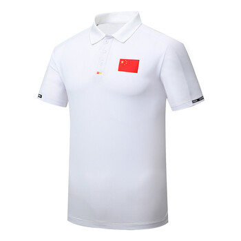 衫男china龙中国风翻领半袖体恤国旗印花情侣款男女上衣服官方旗店