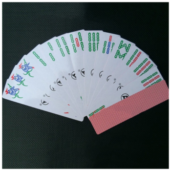 长条纸牌麻将三a长牌麻将纸牌四川成都麻将血战108张144塑料麻将108张