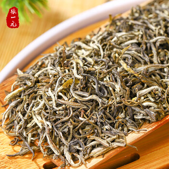 张一元茉莉花茶特种雪芽100g+特级雪峰100g配手提袋 年货送礼礼赠礼品