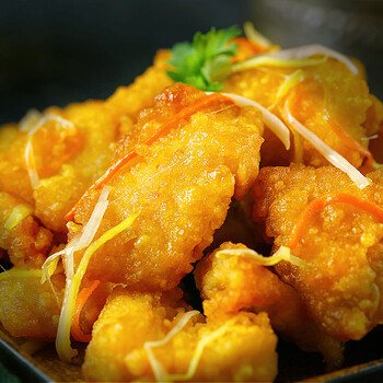 晨臻锅包肉500g东北锅包肉半成品冷冻商用鸡肉小酥肉油炸小吃炸鸡块