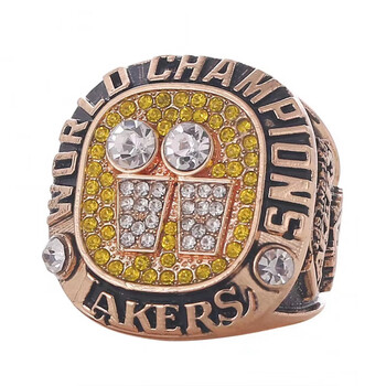 蒂宝莱(dibaolai)总冠军戒指2020年nba洛杉矶湖人队詹姆斯纪念收藏