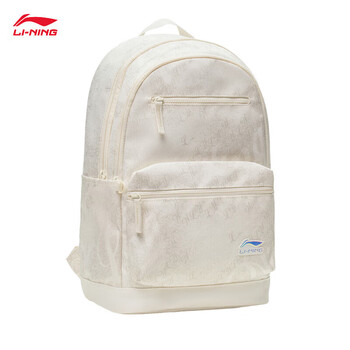 李宁运动双肩包男女同款运动生活系列大容量轻便旅行背包ABST017