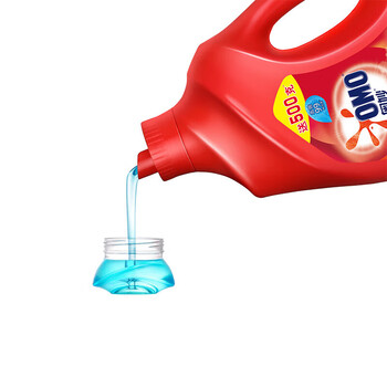 奥妙（OMO）洗衣液 深层洁净2.8KG去污去渍+除菌除螨洗衣液400g*5 9.6斤装