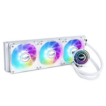 瓦尔基里(VALKYRIE）C360W-RGB  VK 一体式CPU水冷散热器  多平台扣具 支持LGA1700 ARGB光效 金属扣具
