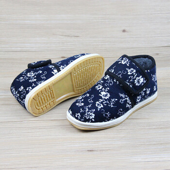 老北京布鞋女冬季加绒保暖棉鞋棉花纯手工棉花棉布鞋中老年妈妈棉鞋