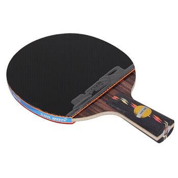 红双喜DHS乒乓球拍五星碳素底板成品拍单拍 R5006C直拍双面反胶