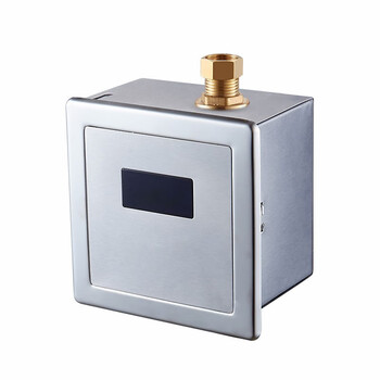 弘工自动小便池感应器暗装埋入墙式冲水阀厕所红外线小便池感应器可