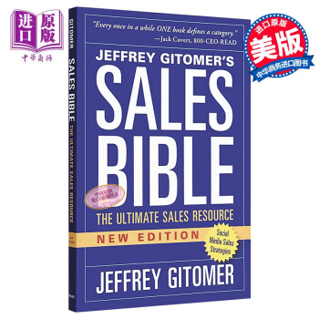 英文原版 The Sales Bible, New Edition 销售宝典:销售资源