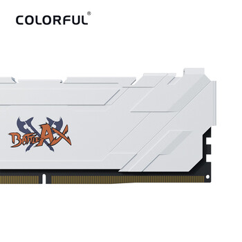 七彩虹32GB(16G×2)DDR4 3200 台式机内存条 马甲条 战斧系列·冰雪白 C18