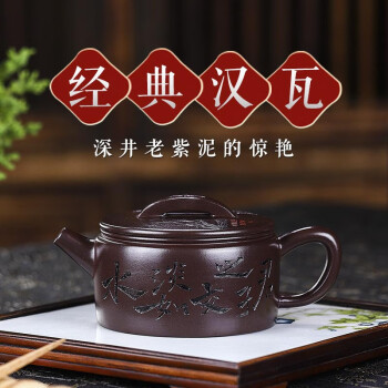 ZA0000253 中国唐物 秘蔵逸品 紫砂壺 茶道具 容量：300cc-