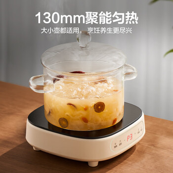 苏泊尔（SUPOR）电陶炉煮茶电磁炉家用电磁炉灶新型迷你小型简易大功率速热轻音火锅围炉煮茶炉C10-CS15