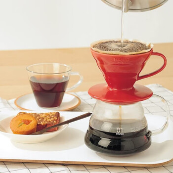 HARIO原装进口云朵咖啡壶V60家用耐热玻璃咖啡手冲壶分享壶360ML HARIO原装进口云朵咖啡壶V60家用耐热玻璃咖啡手冲壶分享壶360ML