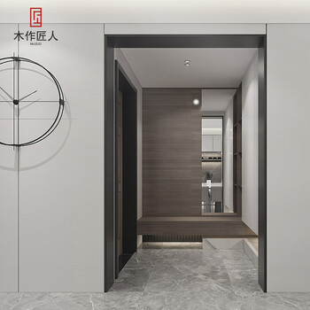 木作匠人门套定做门木门窗套垭口飘窗套进户套阳台套移门套复合板双包