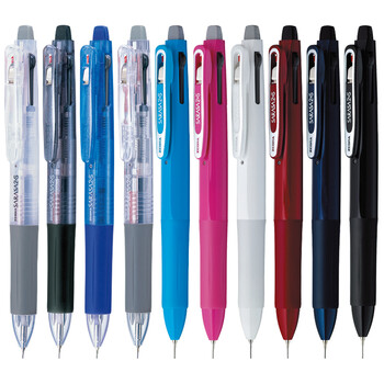 斑马牌(ZEBRA)三合一多色笔(黑红0.5mm双色中性笔+自动铅笔)学生商务办公签字笔SJ2 雪白杆 斑马牌(ZEBRA)三合一多色笔(黑红0.5mm双色中性笔+自动铅笔)学生商务办公签字笔SJ2 雪白杆