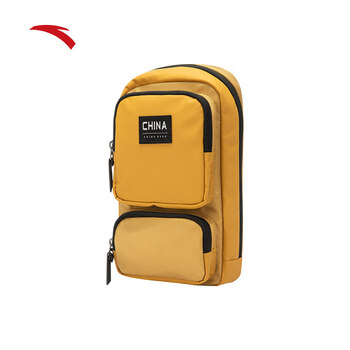 安踏胸包运动跑步运动户外单肩包轻便休闲百搭通勤耐磨骑行斜挎包