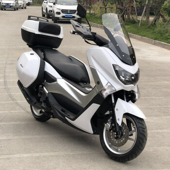 男女国四电喷猛士nmax150中大型越野燃油踏板车摩托车整车可上牌白色
