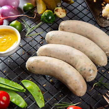 烤肠knacker/克娜克 慕尼黑白肠德国风味烤肠纯肉德式香肠热狗 慕尼黑