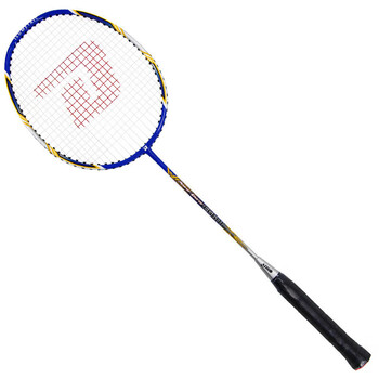 红双喜DHS羽毛球拍单拍碳素比赛羽拍EG601蓝色(已穿线附手胶) 红双喜DHS羽毛球拍单拍碳素比赛羽拍EG601蓝色(已穿线附手胶)