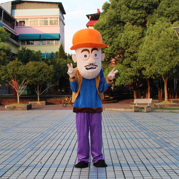 安全帽光头强一整套出口版 s