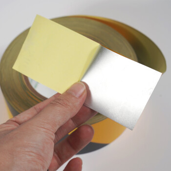 天章办公(TANGO)PET反光警示胶带黑黄斜纹50mm*45米*1卷工厂仓库操作间地标线地面安全定位胶带标识警示贴 天章办公(TANGO)PET反光警示胶带黑黄斜纹50mm*45米*1卷工厂仓库操作间地标线地面安全定位胶带标识警示贴