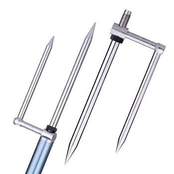 智飞钓鱼伞配件地刺打地棒m12通用钓伞脚防风支架标准款23cm地插