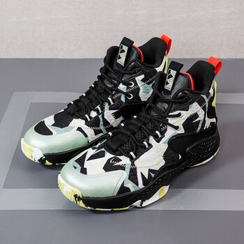 中国乔丹乔丹篮球鞋男鞋夏季新款高帮毒液5球鞋防滑减震战靴学生透气