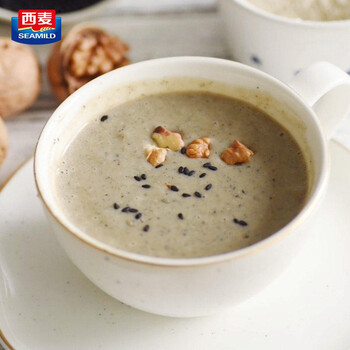 西麦黑芝麻核桃粉600g燕麦片黑芝麻糊冲饮谷物代餐粉营养早餐独立包装 西麦黑芝麻核桃粉600g燕麦片黑芝麻糊冲饮谷物代餐粉营养早餐独立包装