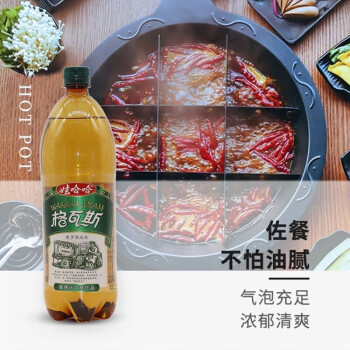 娃哈哈格瓦斯大瓶装 麦芽汁发酵饮品  1 25l*12瓶