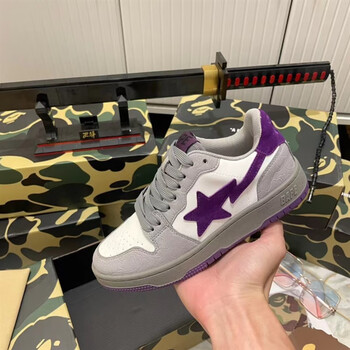 日本猿人头鞋子bapesta dunk sk8猿人头星星板鞋休闲运动鞋滑板鞋