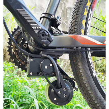 自行车助力器改装 自行车改电动套件山地车电动助力器配件电车48v电池