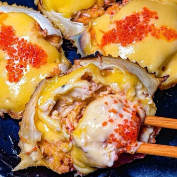 食怀蟹 雪蟹宝 芝士焗蟹宝 蟹宝纯肉 日料烧烤半成品 螃蟹 蟹腿肉蟹膏