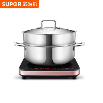 苏泊尔（SUPOR）家用多功能电磁炉 一机多能 2100W大火力 数显精控 五大功能电磁灶 C21-IC20 【企业】