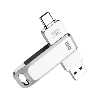 DM大迈 512GB Type-C USB3.1 手机U盘 金属PD168 双接口手机电脑两用优盘